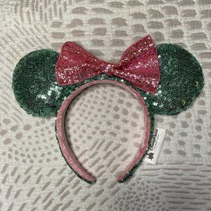Disney Minnie Mouse Ears - Mint Green & Pink